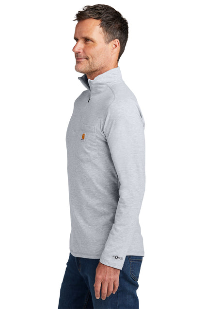 Carhartt Force® 1/4-Zip Long Sleeve T-Shirt