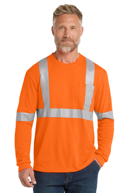 CornerStone® ANSI 107 Class 2 Long Sleeve Safety T-Shirt
