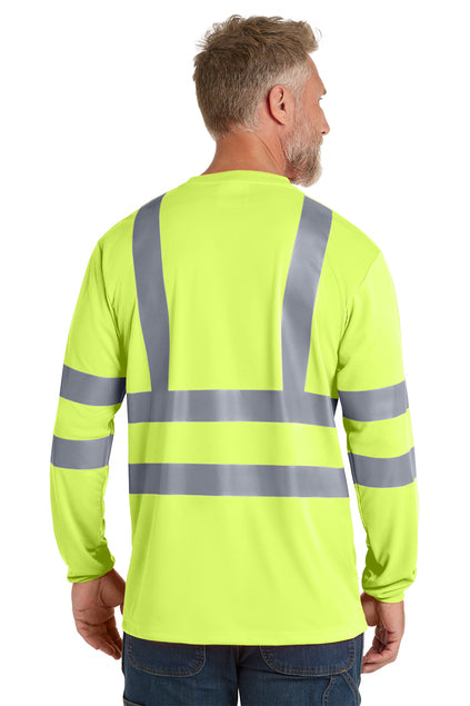 CornerStone® ANSI 107 Class 3 Long Sleeve Snag-Resistant Reflective T-Shirt