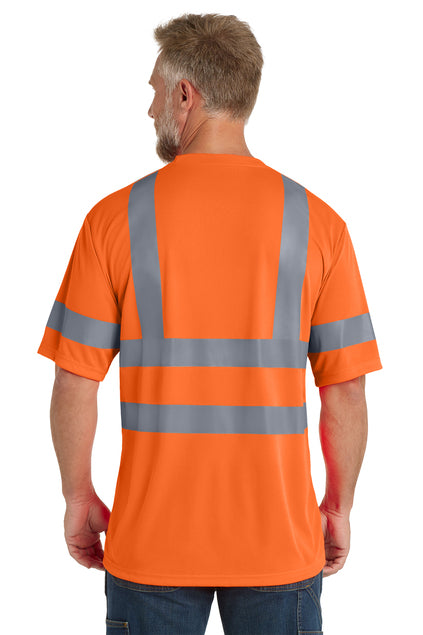 CornerStone® ANSI 107 Class 3 Short Sleeve Snag-Resistant Reflective T-Shirt