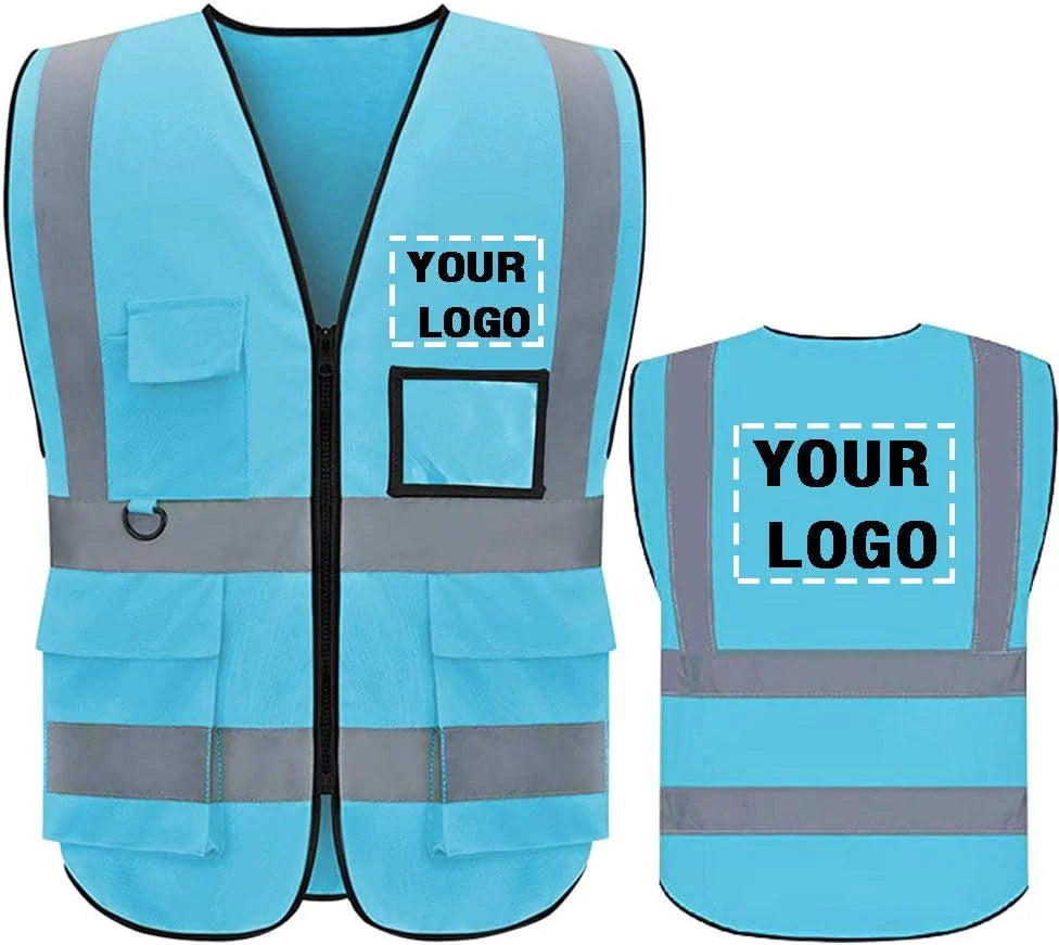 Custom High-Visibility Safety Vest – Personalized with Name & Logo,