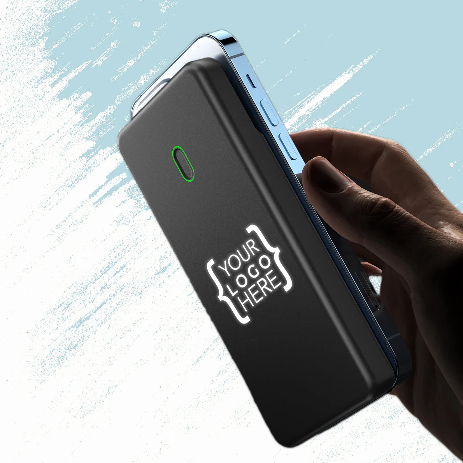 Custom Branded Powerbank – Corporate Gift, Client Swag, Wedding or Holiday Giveaway