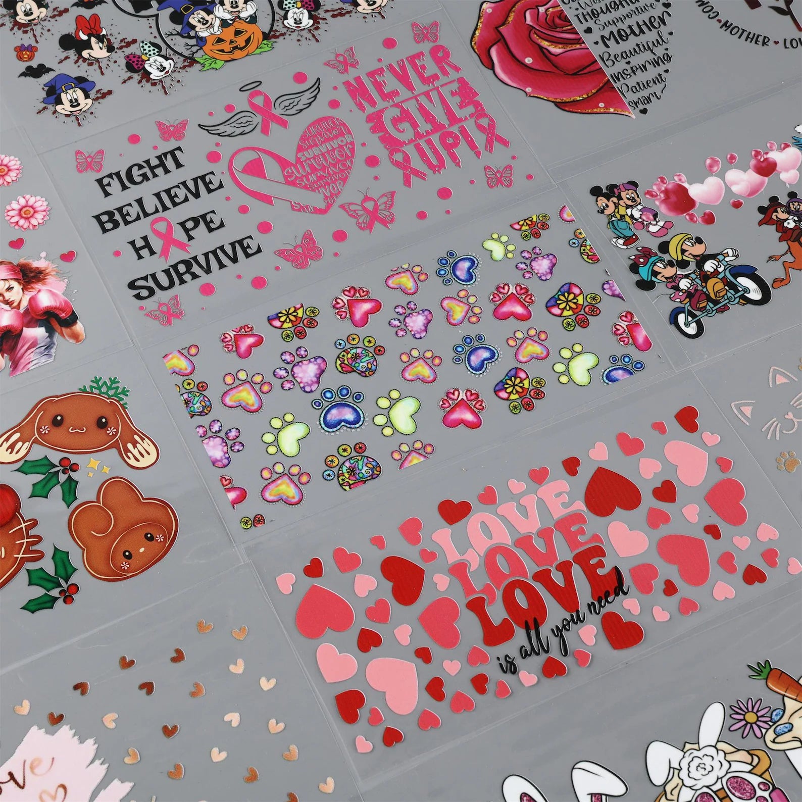 Custom UV-Waterproof Stickers — Durable & Glossy Finish