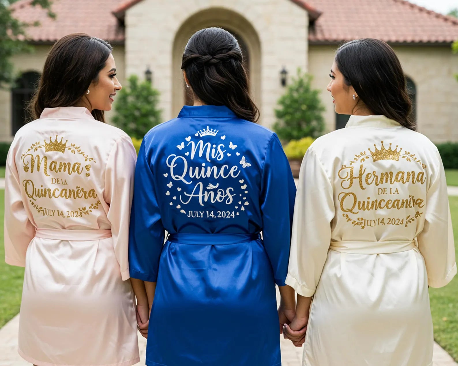 Custom Robe for Women – Personalized Front & Back