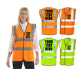 Custom High-Visibility Safety Vest – Personalized with Name & Logo,